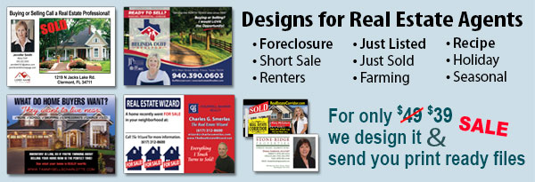 Real Estate Marketing Postcards