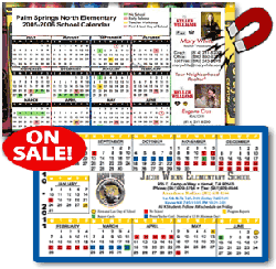 School Magnets, Custom Magnetic School Calendar