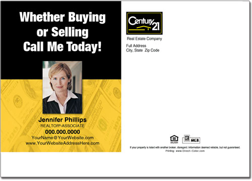 Real Estate Postcards, Century 21 Postcards