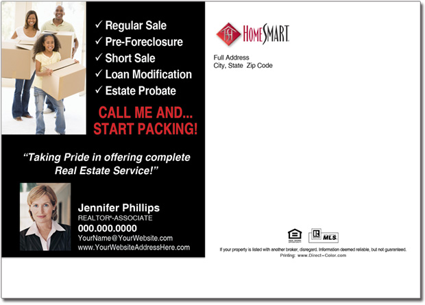 Real Estate Postcards, Homesmart Postcards