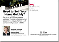 Real Estate Postcards, Keller Williams Realtor Postcard