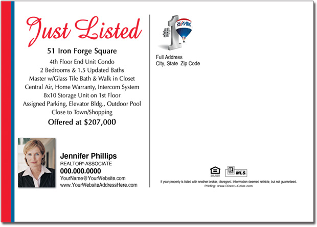 Real Estate Postcard, Remax Postcards