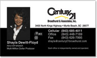 Century 21 Business Cards