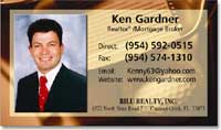 Real Estate Business Card Labels