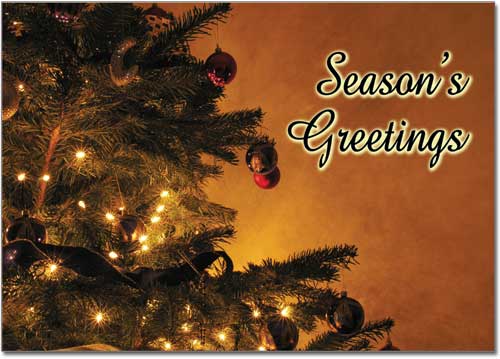 Real Estate Seasons Greeting Postcards, Postcard