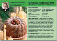 Christmas Recipe Postcard