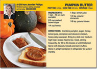 Fall Recipe Postcard