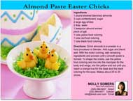 Easter Recipe Postcards, Postcard, Post cards