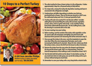 Turkey Recipe Postcards