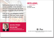 Real Estate Postcards, Crye Leike Postcard