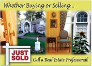 For Sale Sign Card, Real Estate Postcards