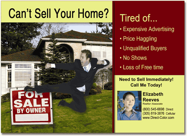 Real Estate Prospect Postcards, Marketing Postcard, Advertising Post card, Custom Post Cards