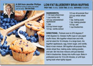 Muffin Recipe Post Card